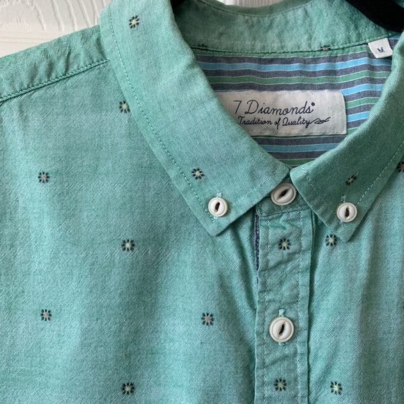 Nordstrom Men’s Short Sleeve Button Down Shirt - Picture 3 of 7